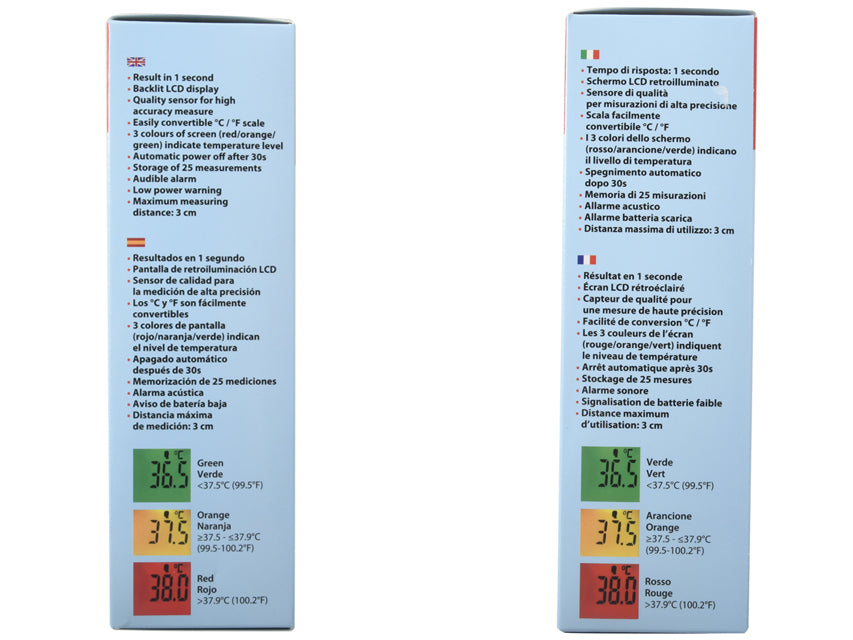 Termometro a distanza a infrarossi