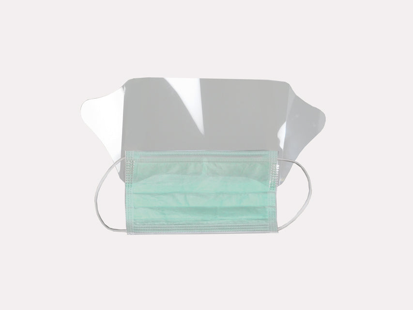 MASKOP - Mascherine chirurgiche con Visiere antiappannanti - con elastici - Conf.50 pz.
