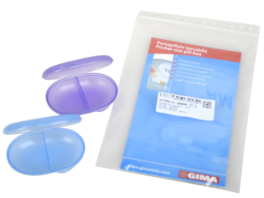 Portapillole tascabile - blister - conf. 2 pz.