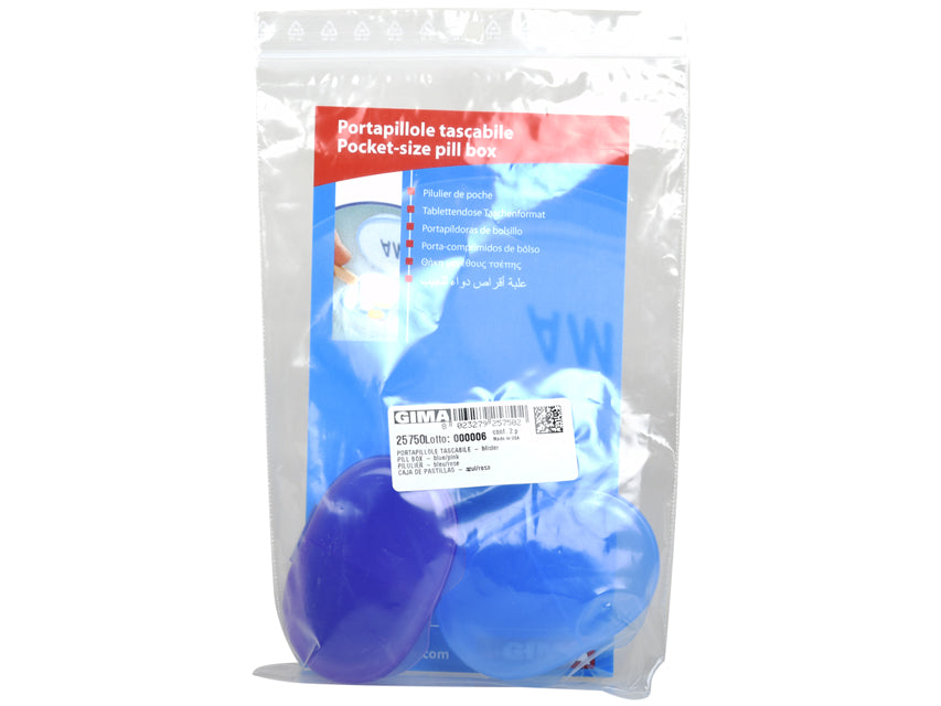 Portapillole tascabile - blister - conf. 2 pz.