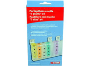 Portapillole settimanale x4 spring - inglese - 1 pz.