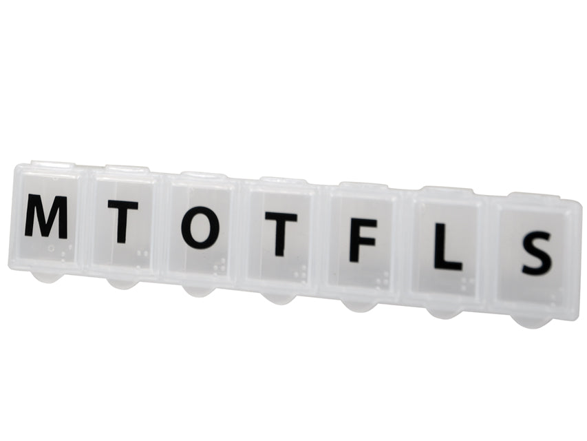 Portapillole settimanale - bianco - blister - sve/nor/dan - 1 pz.