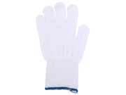 Guanti in cotone bianco misura 7 - conf.10 pz.