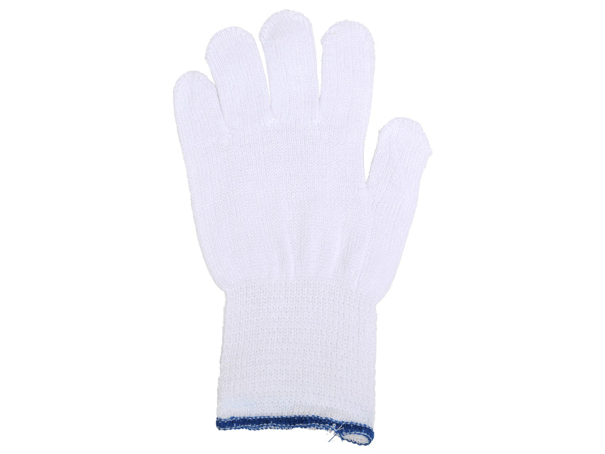 Guanti in cotone bianco misura 7 - conf.10 pz.
