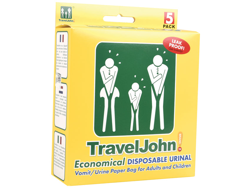 Traveljohn busta vomito - 800cc - conf. 5 pz.