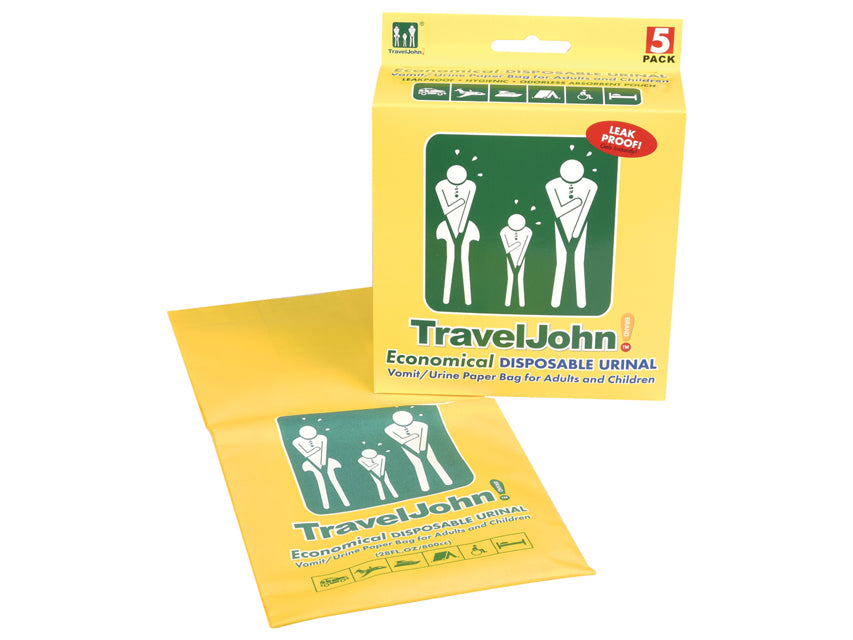 Traveljohn busta vomito - 800cc - conf. 5 pz.
