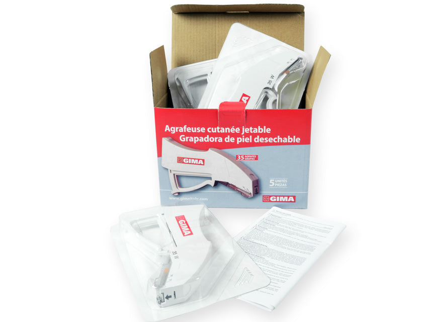 Cucitrice cutanea monouso sterile