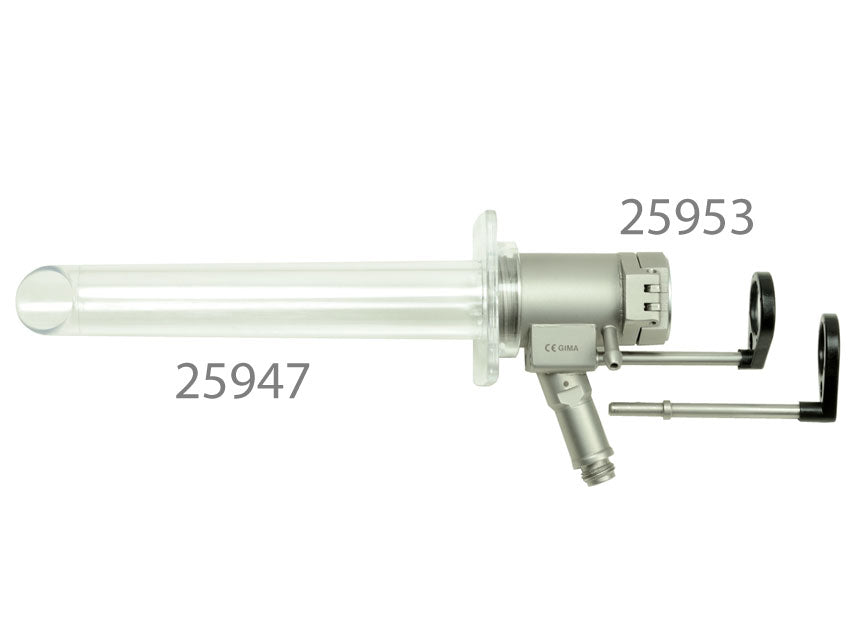 Set di illuminazione per ano/procto/rettoscopia Gima con manico a 6V