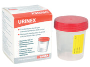 Recipiente de orina 120 ml - caja individual - estéril env. 100 uds.