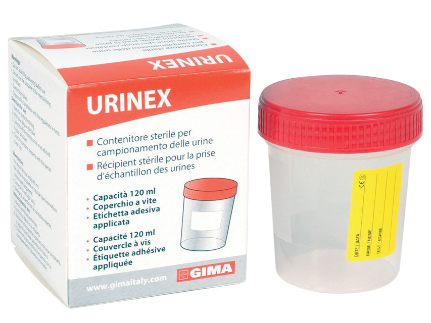 Contenitore Urine 120 ml - scatola singola - sterile conf. 100 pz.