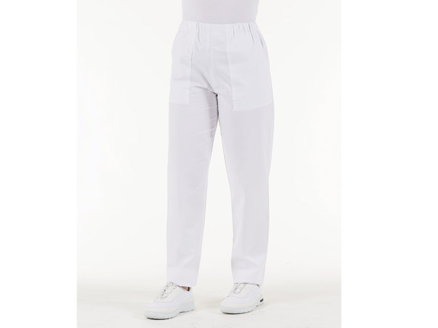 White cotton trousers