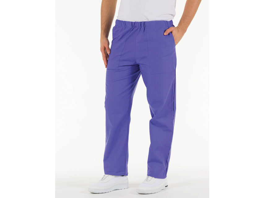 Pantaloni in cotone - indaco