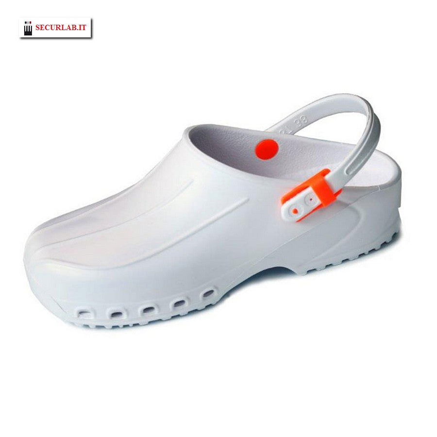 GIMA Zoccoli con laccetto ultra leggeri - Bianchi