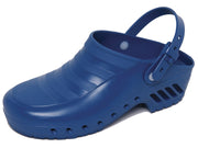 GIMA Zoccoli blu senza fori con cinturino