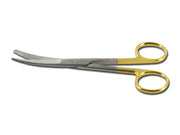 Scheren gebogen c.t. Wechselspitzen - 14,5 cm - 1 Stk.