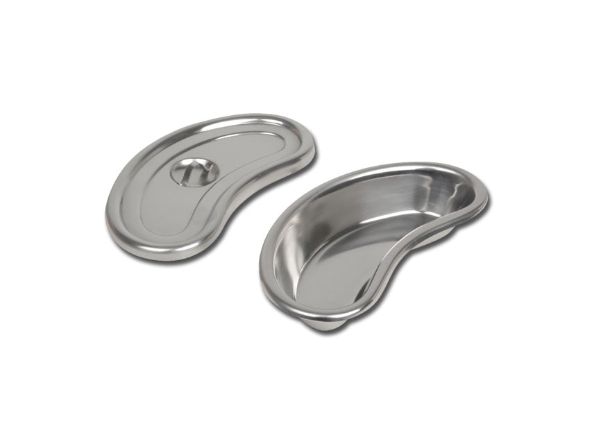 Bacinella reniforme con coperchio - 200 x 95 x 35 mm