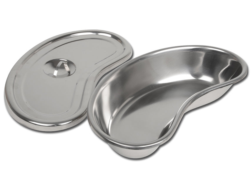 Bacinella reniforme con coperchio 309 × 149 × 59 mm