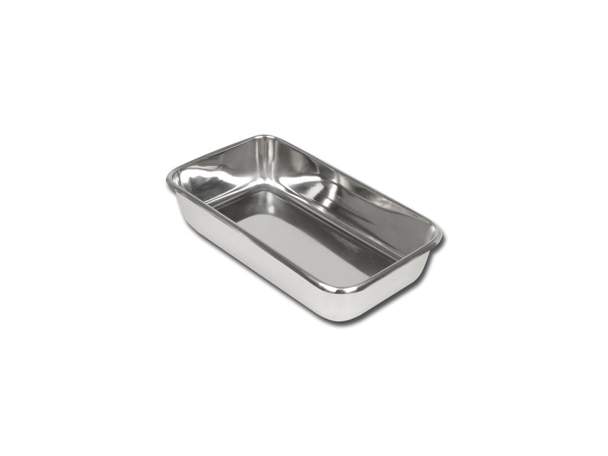 Vassoio acciaio inox 223x126x45 mm - 1 pz.