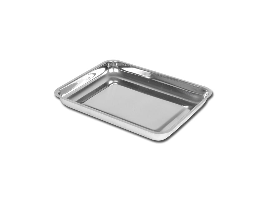 Vassoio acciaio inox 210x160x25 mm - 1 pz.