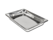 Vassoio acciaio inox 355x254x50 mm