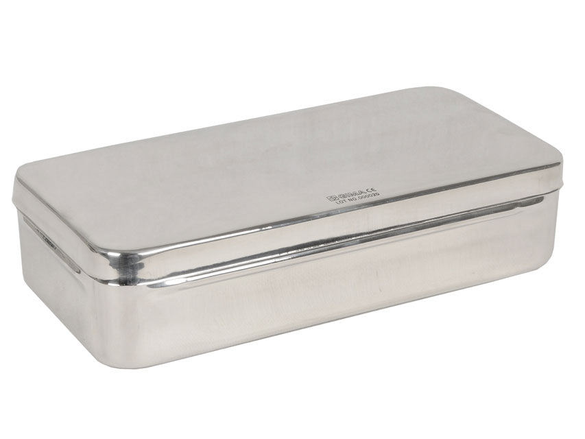 Scatola in acciaio inox 20x10x6 cm