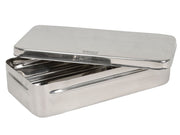 Scatola acciaio inox 25x12x6 cm