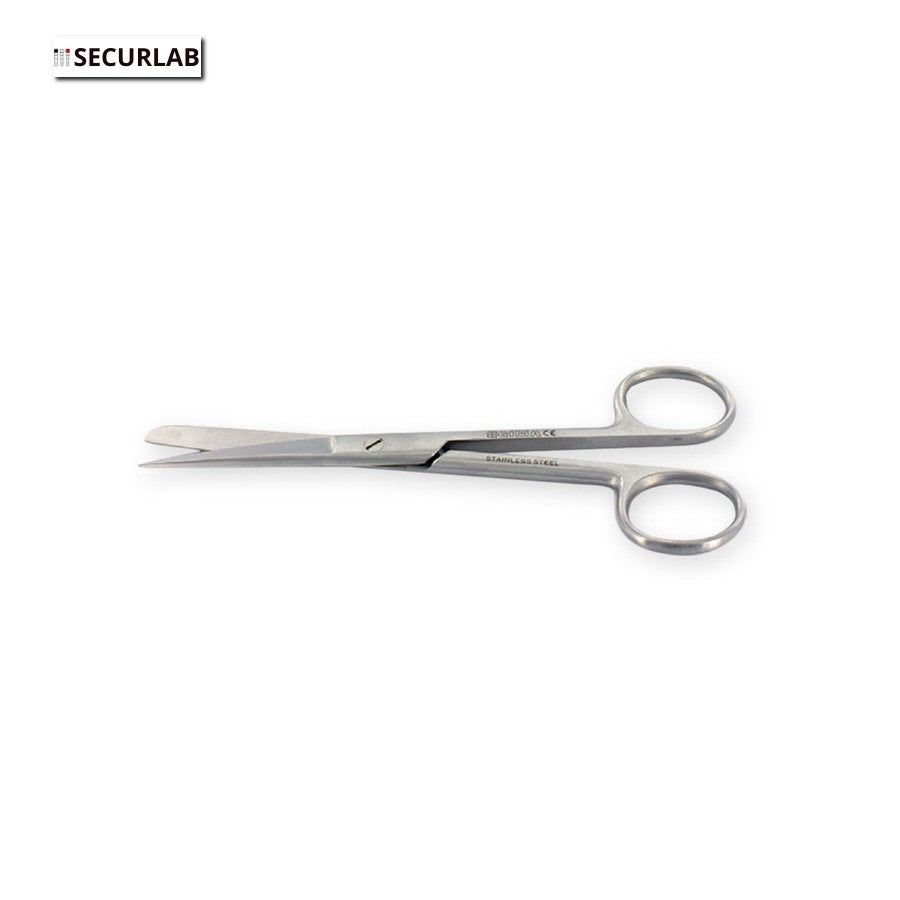 Forbici rette punte alterne - 11,5 cm - acciaio inox