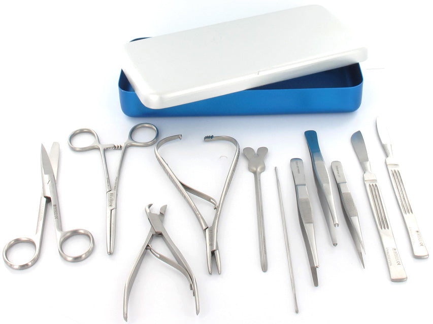 Trousse ferri suprema - alluminio, 11 ferri - 1 pz.