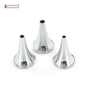 Set 3 speculum auricolari Hartmann in inox 4, 5, 6 mm