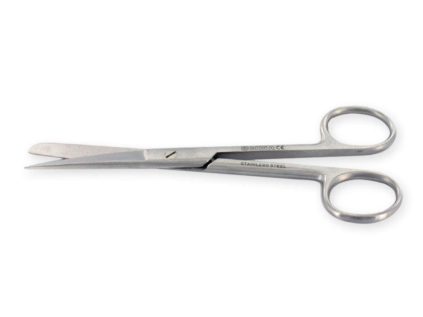 Forbici rette - punte alterne - 18 cm