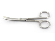 Curved scissors - alternate tips - 18 cm - 1 pc.