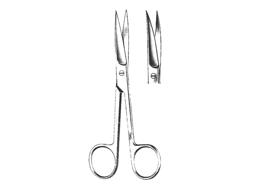 GIMA - Forbici curve - punte acute