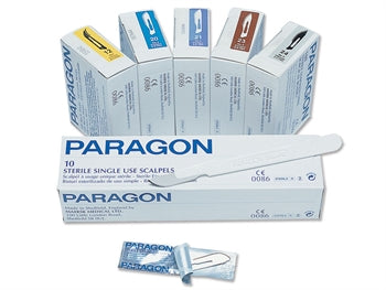 Bistouri Paragon n°11 - usage unique stériles - boîte de 10 pcs.