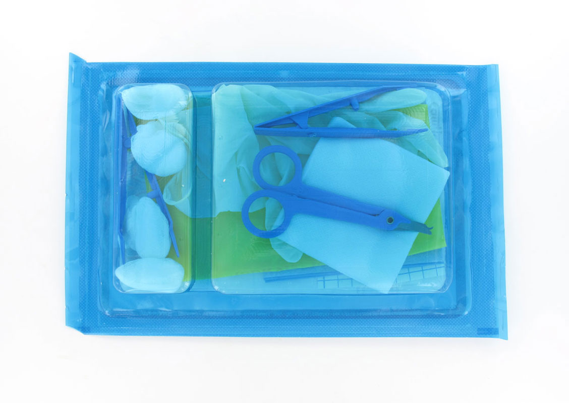 Kit rimozione sutura 3 monouso sterile