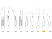Lame gima inox n. 23 sterili - conf. 100 pz.