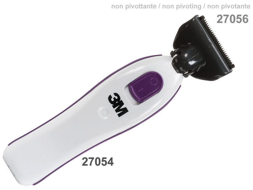Rasoio chirurgico 3M con testa
pivottante - rasoio e caricabatterie 3M 9667L-E