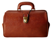 Borsa medico"TEXAS SKAY" - cognac