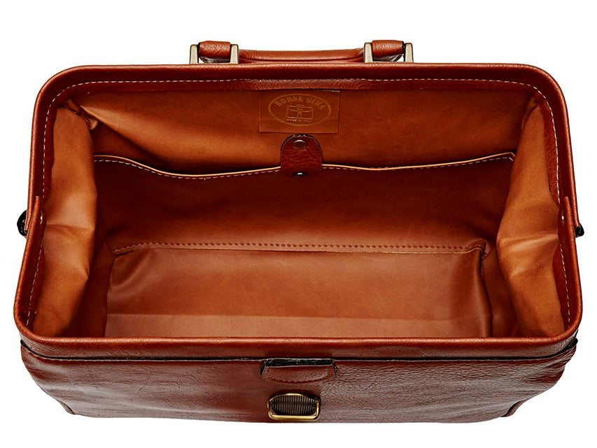 Borsa medico"TEXAS SKAY" - cognac