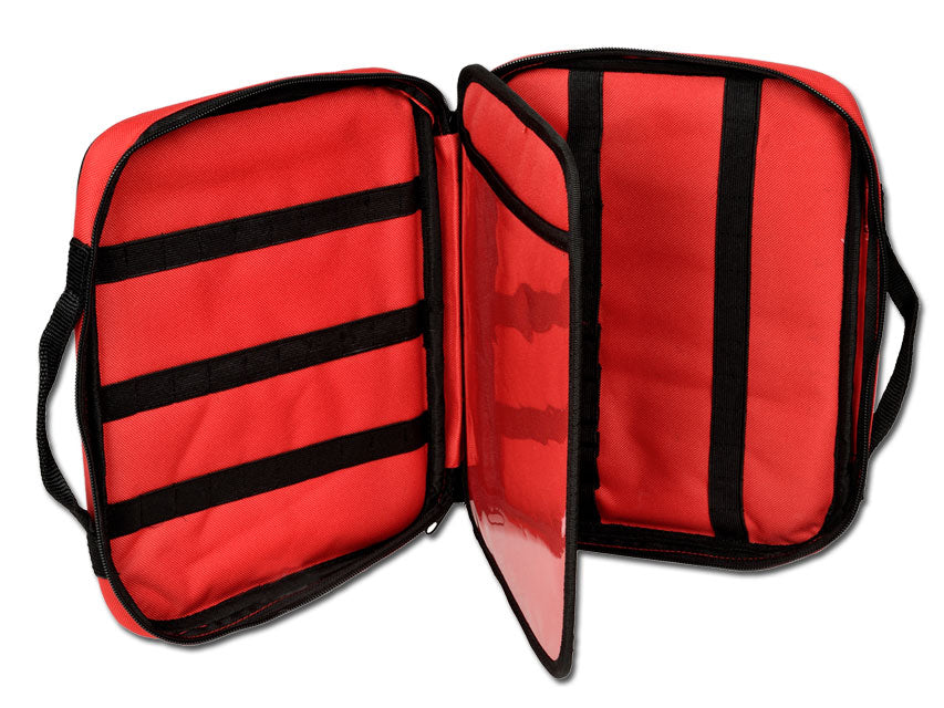Portafiale - nylon - rosso