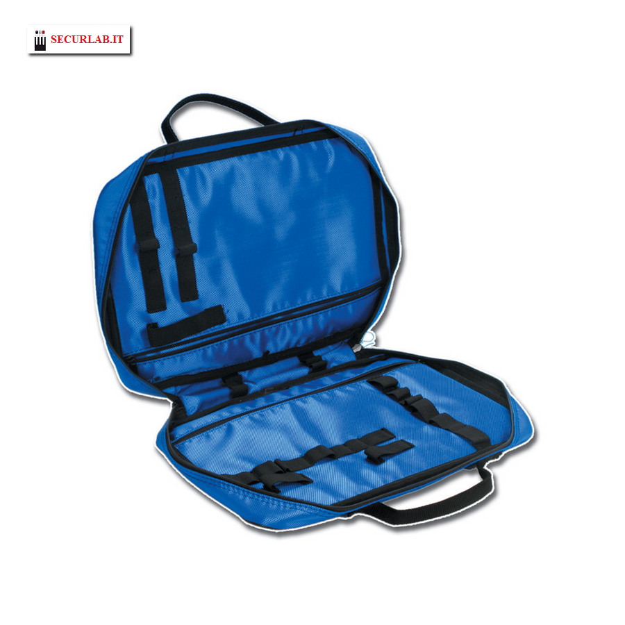 Bolsa médica para intubación vacía - Azul