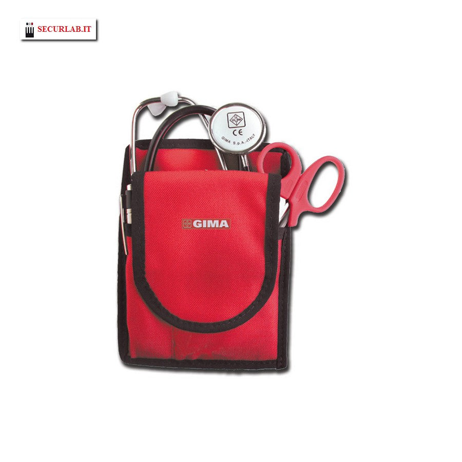 Holster grande - cordura - rosso vuoto