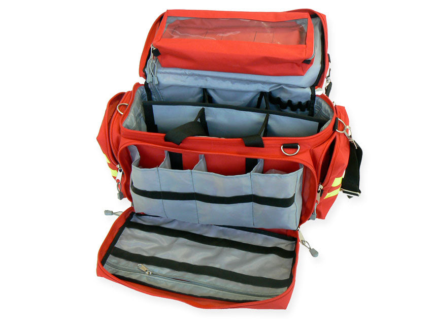 Borsa emergenza in cordura rossa Smart media