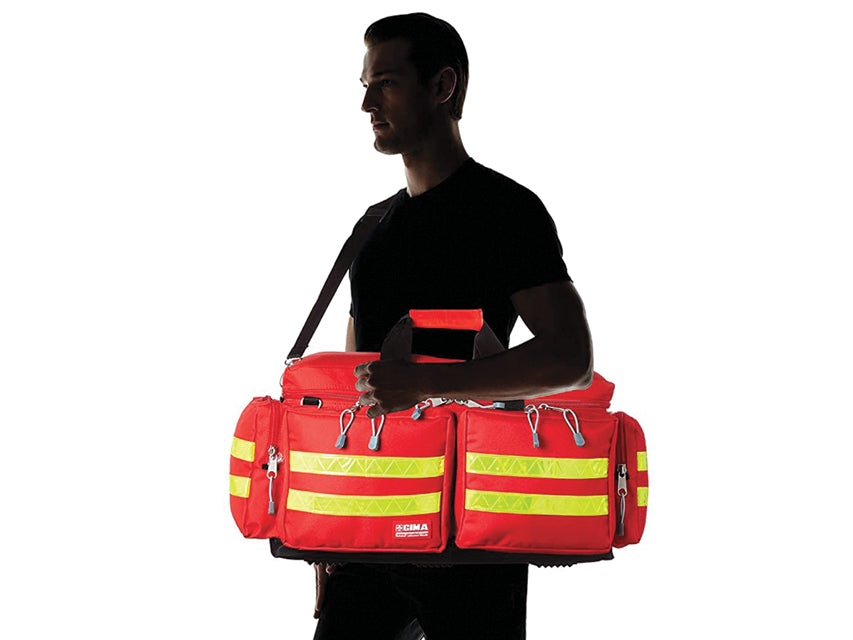 Smart emergency bag - large - red color