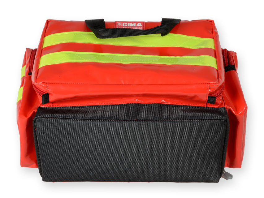 Notfalltasche aus Cordura und PVC Smart rot - klein