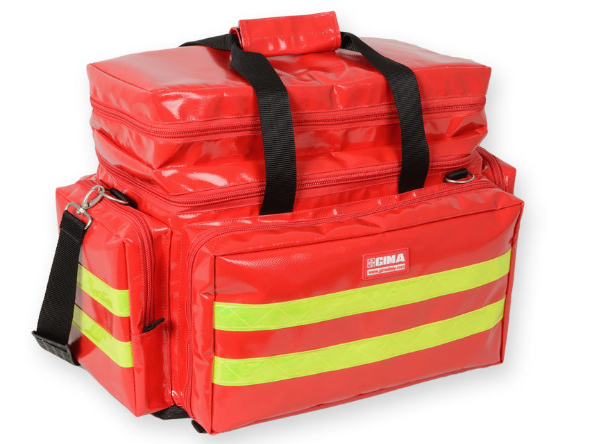 Smart PVC emergency bag - Medium - Red