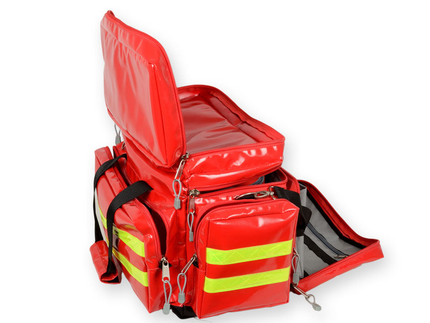 Smart PVC emergency bag - Medium - Red
