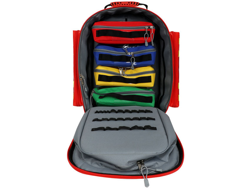 Zaino Logic 2 Pvc Con Trolley - Rosso