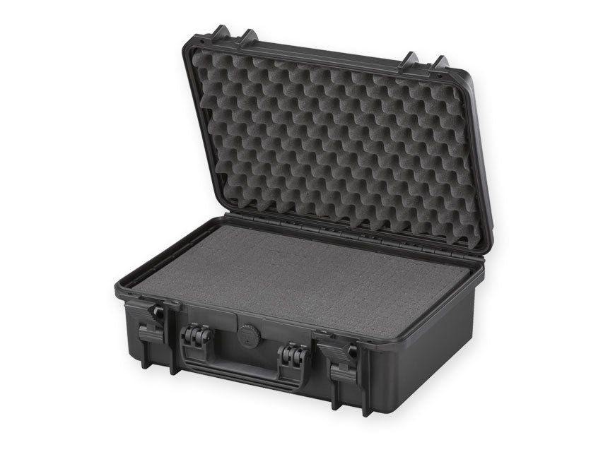 Gima case 430 con inserti spugna - nera - IP67
