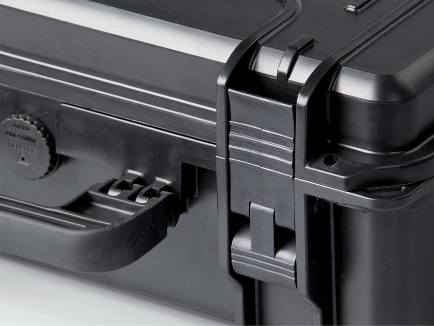Gima case 430 con inserti spugna - nera - IP67