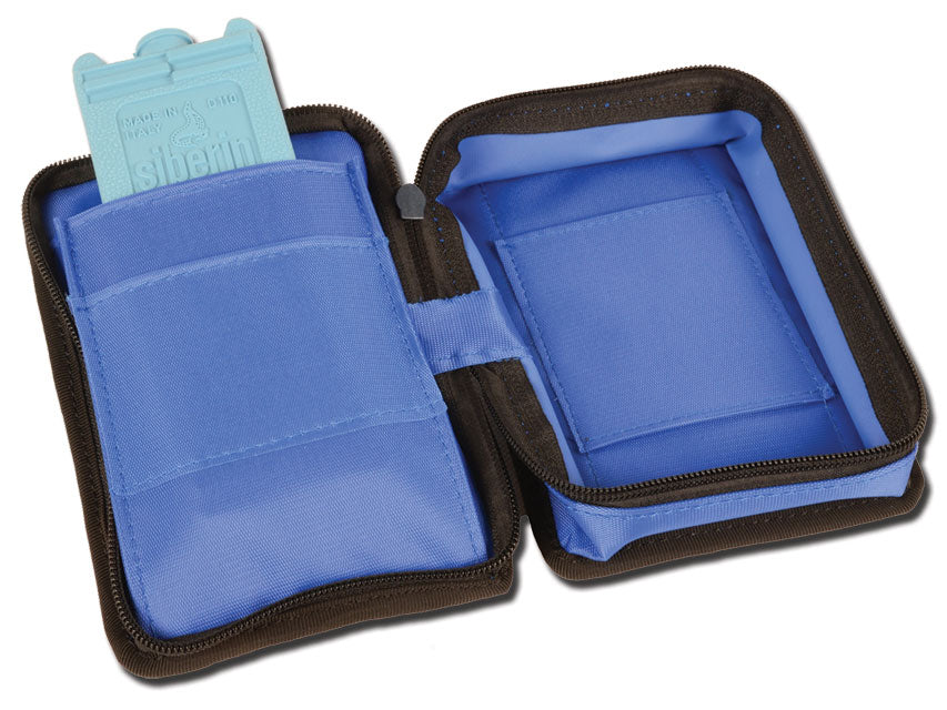 Borsa termica mini diabetic bag vuoto - nylon blu